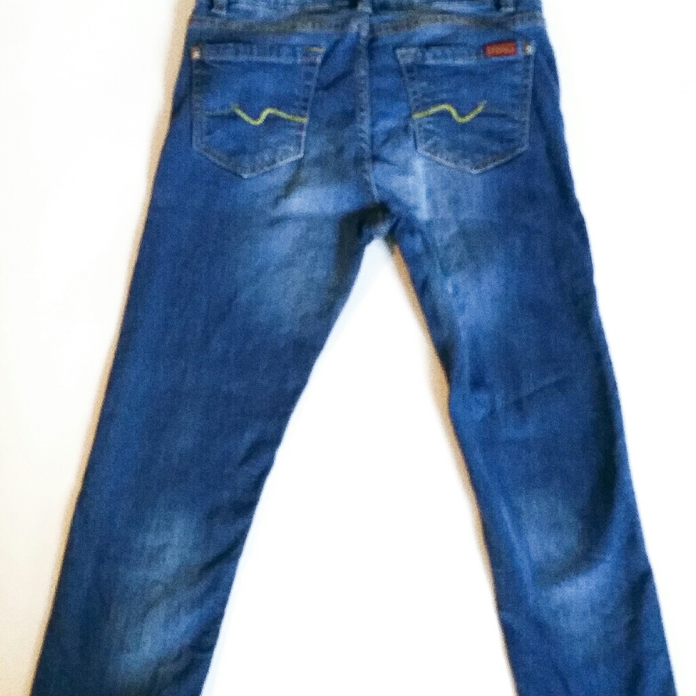 7 For All Mankind The Skinny Sz 12 - Picture 7 of 8
